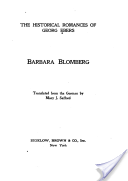 Barbara Blomberg  Complete